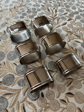 Serviettenringe aus Metall (6 Stück)