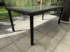 Esstisch Polyrattan mit