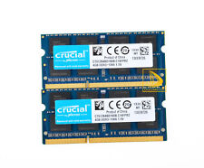 Crucial 2x 4 GB 2RX8 PC3 8500S