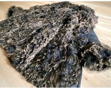 Echtpelz Lammfell Mantel