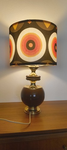 60er 70er tisch - tisch, lampe