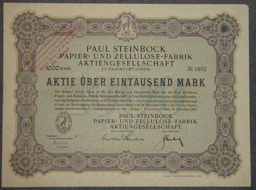 Paul steinbock papier - paul, und