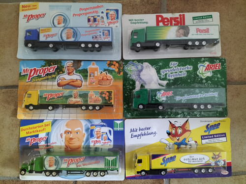 Werbetruck waschmittel - werbetruck, 1:87