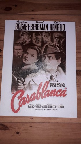 Leinwanddruck casablanca46 - leinwanddruck,