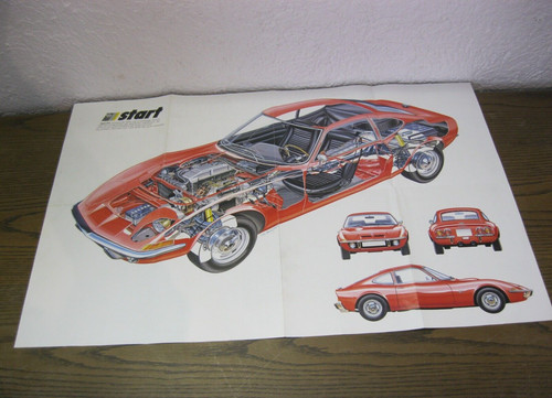Original opel poster - opel, /
