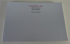 Betriebsanleitung / Handbuch Porsche 911 Carrera / Turbo Typ 993 | Stand 03/1997