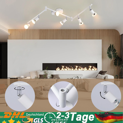 Deckenlampe flammig - 1-4,