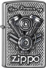 Zippo  "THE POWER OF  V -