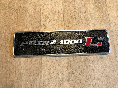 Nsu prinz 1000 emblem - l,