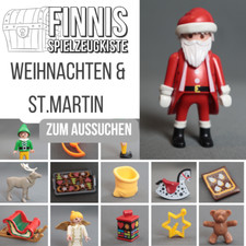 Playmobil Weihnachten Weihnachtsmann Christkind Engel Geschenke Laterne Dollhous
