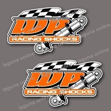 WP Racing Shocks Logo Glanz