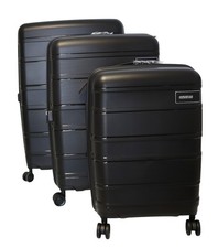 American Tourister Skymax - Kofferset 3-teilig, Schwarz (Bass Black)