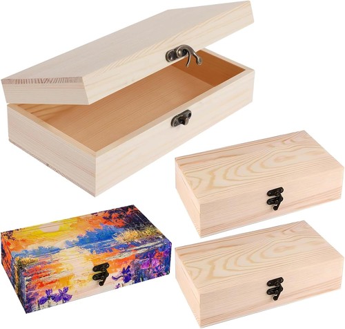 Stück holzkiste mit - stück,