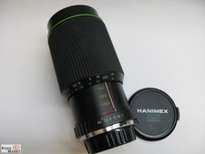 Hanimex Objektiv 70-210mm / 4,5 Macro Zoom für Minolta Spiegelreflex-Kamera XD7