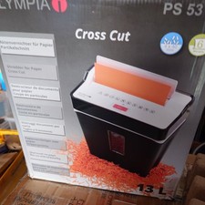 Olympia PS 53 CC Aktenvernichter Schwarz 2708