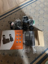 Binatone Vantage 6020 2 er Set Schnurlose Telefone Schwarz / Nachlass Verkauf