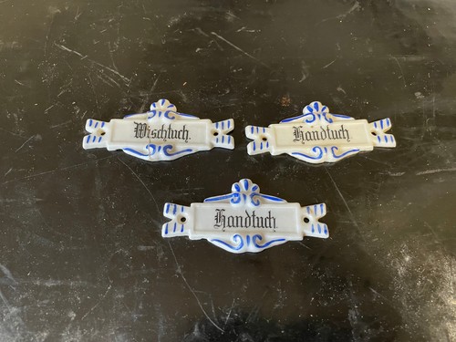 Porzellanschild/Keramikschild
