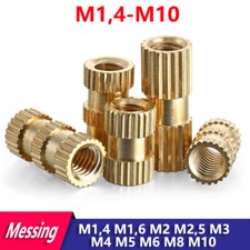 Einpressmutter Rändelmutter