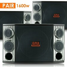 Pair of EMB KTV800 800W 10"