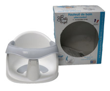 bébé Angel Badesitz grau/weiß