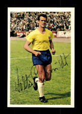 Walter Schmidt Eintracht Braunschweig 1967-68 Bergmann Sammelbild Original Signi