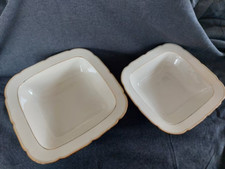 2 wunderschöne Buffet Schüsseln / Schalen / Servier Schalen