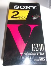 Vhs video cassetten sony - -, v