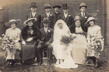 AK Familie Hochzeitsfeier