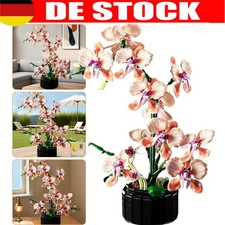 Orchidee Blumen Klemmbausteine
