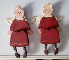 Weihnachtsdeko engelpaar - weihnachtsdeko,