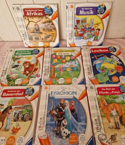 Tiptoi bücher sammlung - 8x,