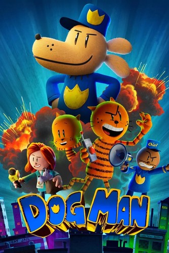 Dog man filmplakat 2025 - man,
