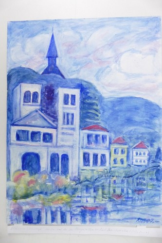 Wilhelm klußmann aquarell - wilhelm,