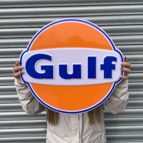 Gulf beleuchtetes wandschild - gulf,