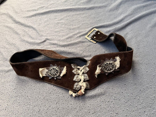Vintage damen trachten guertel - vintage,