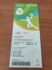 Used Ticket Olympic 15.08
