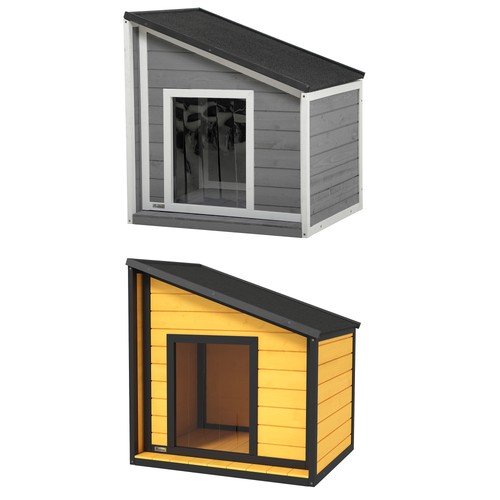 Pawhut hundehütte - pawhut,