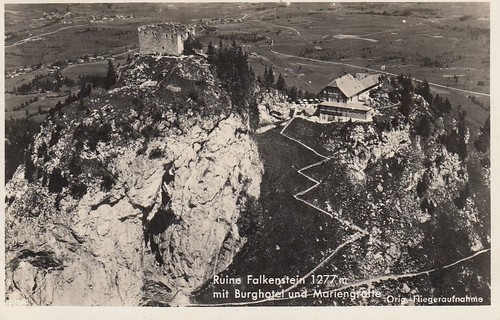 Ruine falkenstein mit - ruine,