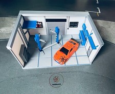 Diorama Werkstatt Halle 1:43