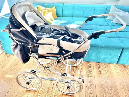 Kinderwagen hesba blau - kinderwagen, hesba,