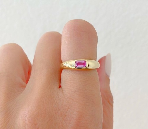 14k gelbgold ring mit - ring,