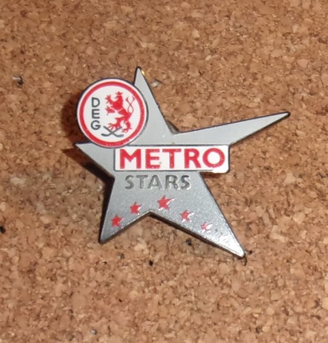 Pin eishockey metro stars - pin,