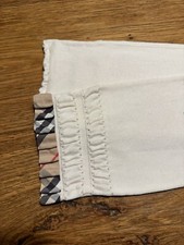 Original Burberry Kinderschal, 78x13 cm Baumwolle