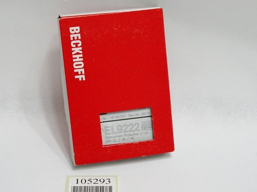 Beckhoff el9222 6644 rev 0018 - beckhoff,