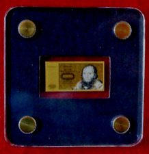 999er Feingoldbarren - MOTIV: 1000 Deutsche MARK - Banknote -