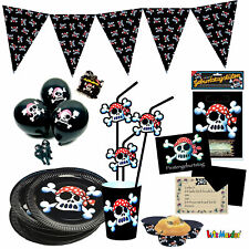 JOLLY ROGER - Geschirr Deko zu Piraten Kindergeburtstag Kinder Party Lutz Mauder