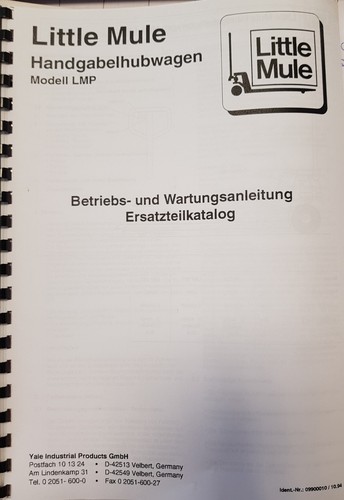 Betriebs wartungsanleitung - betriebs-, u.