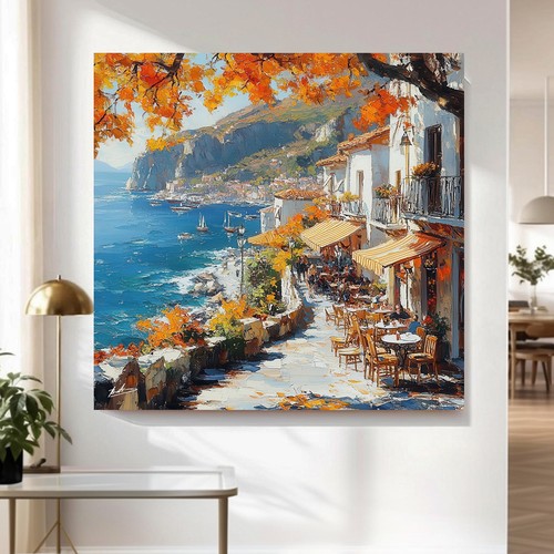 Leinwand bild meer landschaft - meer,