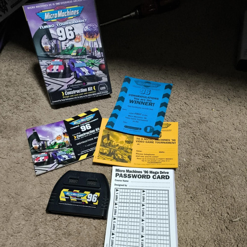 Sega megadrive micro machines - megadrive,