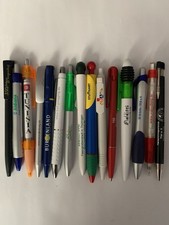 15x Kugelschreiber# Ort/Gegend #Thema#1 Kuli mit Banner#Werbekugelschreiber